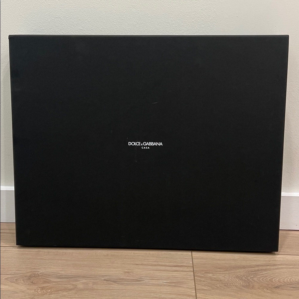DOLCE & GABBANA Large Box & Logo Tissue - 22.5”x 17 3/4” x 3”
